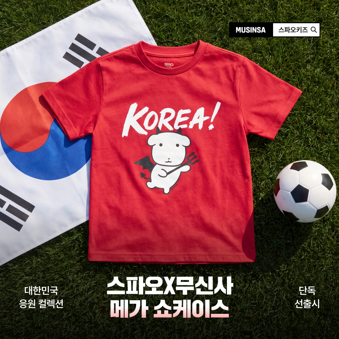SPAO Kids 월드컵 컬렉션